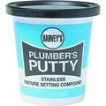 Harvey 0 Plumbers Putty, Solid, OffWhite, 14 oz Can 43010